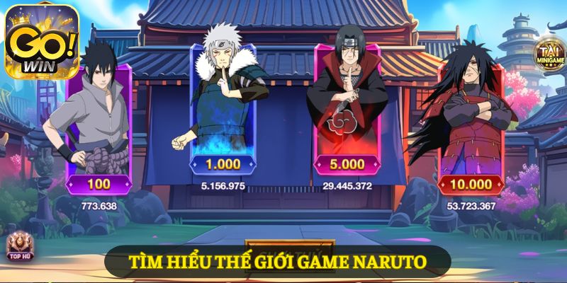 Khám phá thế giới Naruto - tựa game slot tại Gowin